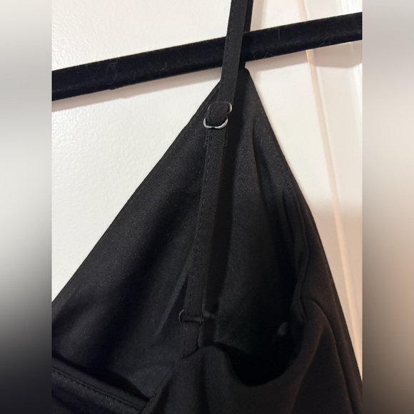 Dynamite v-neck bodycon midi cami dress black size small - Picture 7 of 12